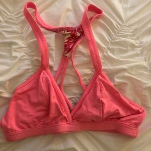 Maaji Reversible Pink Bikini Top